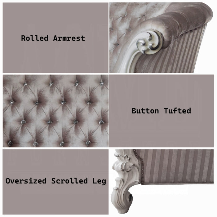Versailles Loveseat W/5 Pillows