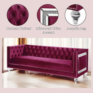 Sofá Heibero con 2 almohadas (mismo modelo 56895)