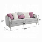 Sofá Kasa con 5 almohadas