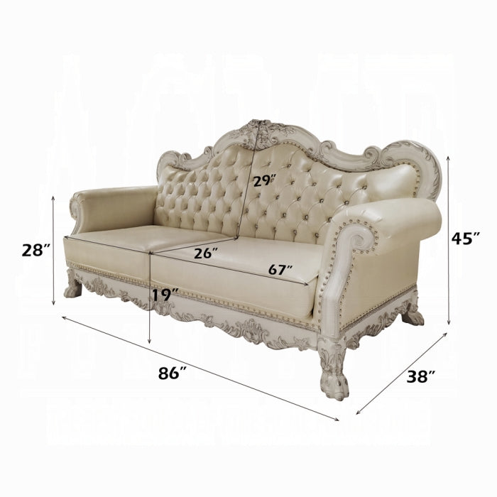 Dresden Sofa W/4 Pillows