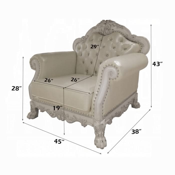 Dresden Chair W/2 Pillows