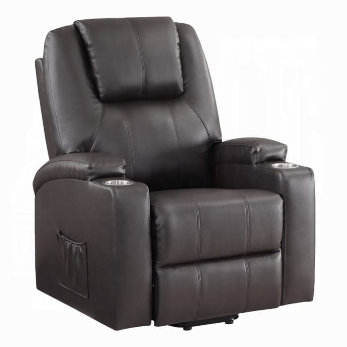 Sillón reclinable con elevación eléctrica y masaje