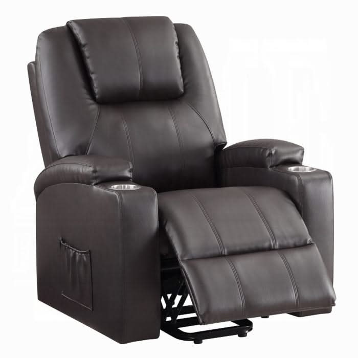 Sillón reclinable con elevación eléctrica y masaje