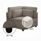 Rylie Modular - Cuña con 3 almohadas