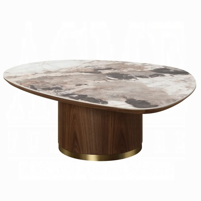 MESA DE CENTRO Willene CON TAPA DE CERÁMICA