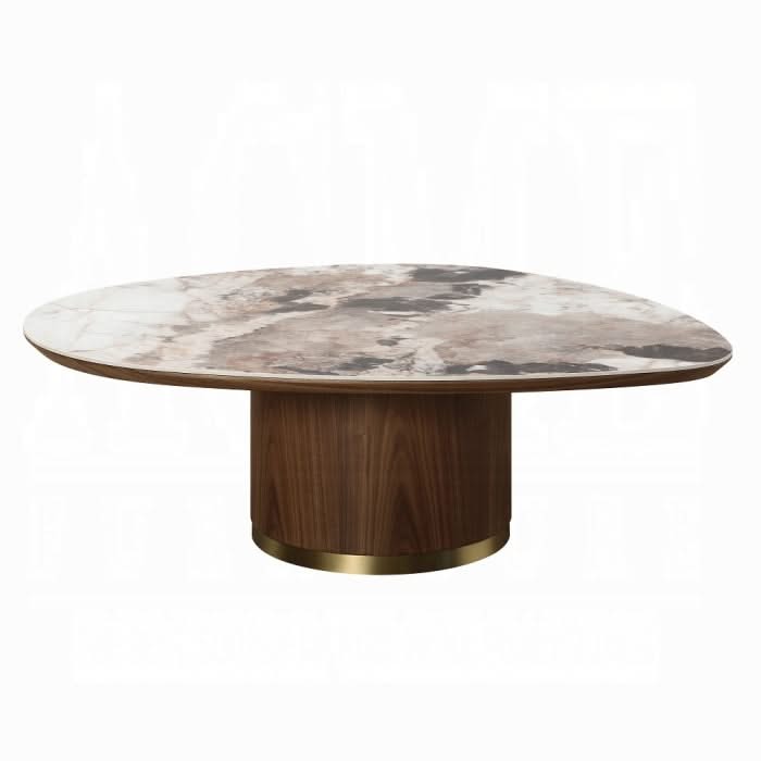 MESA DE CENTRO Willene CON TAPA DE CERÁMICA