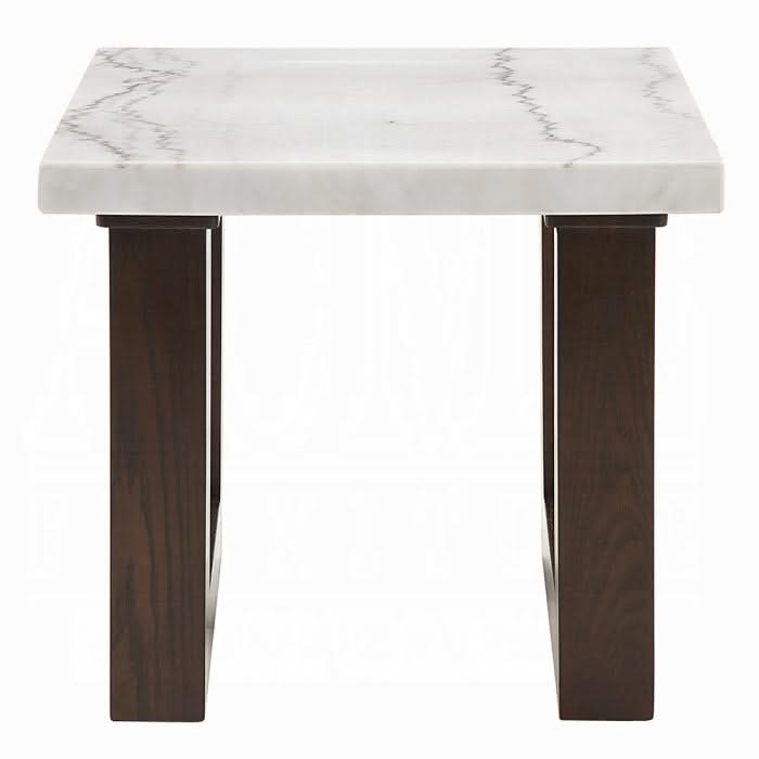 Edwyn End Table w/Marble Top