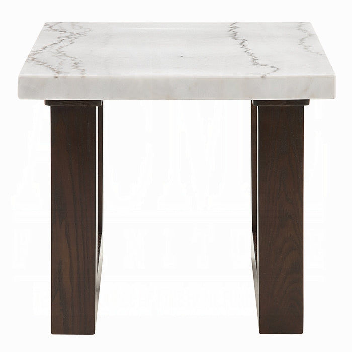 Edwyn End Table w/Marble Top