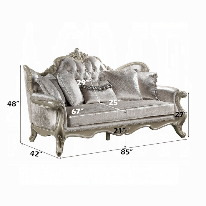 Libertee Sofa w/5 Pillows