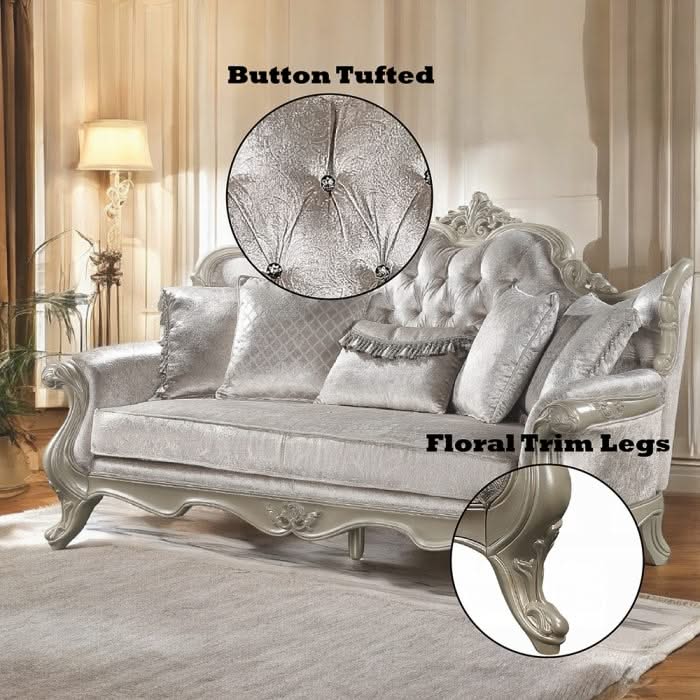 Sofá Libertee con 5 almohadas