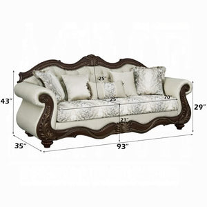 Sofá Pierce con 5 almohadas