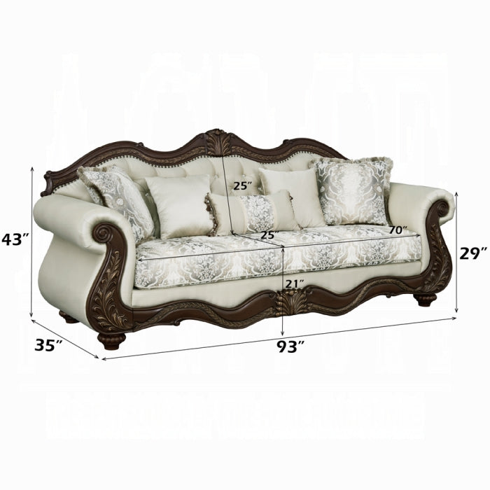 Pierce Sofa w/5 Pillows