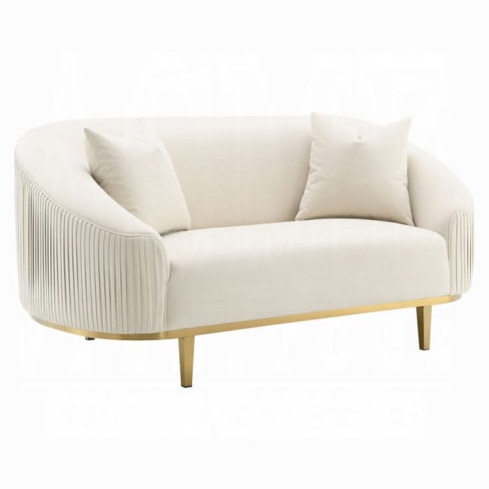 Loveseat Martina con 2 almohadas