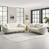 Loveseat Martina con 2 almohadas