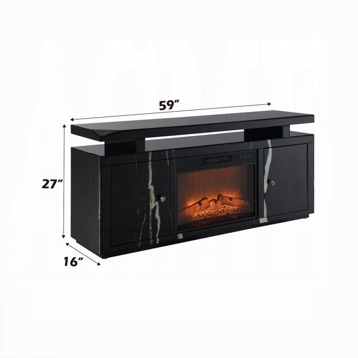 Drisana TV Stand w/Fireplace