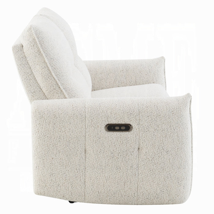 Lalisa Power Motion Loveseat w/USB Port