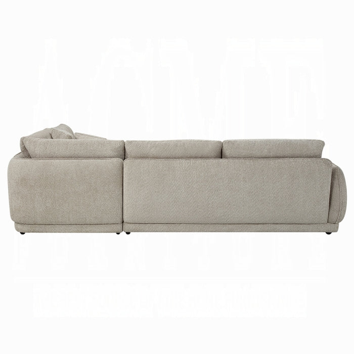 Jonina Sectional Sofa w/4 Pillows