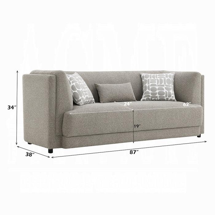 Glenda Sofa w/3 Pillows