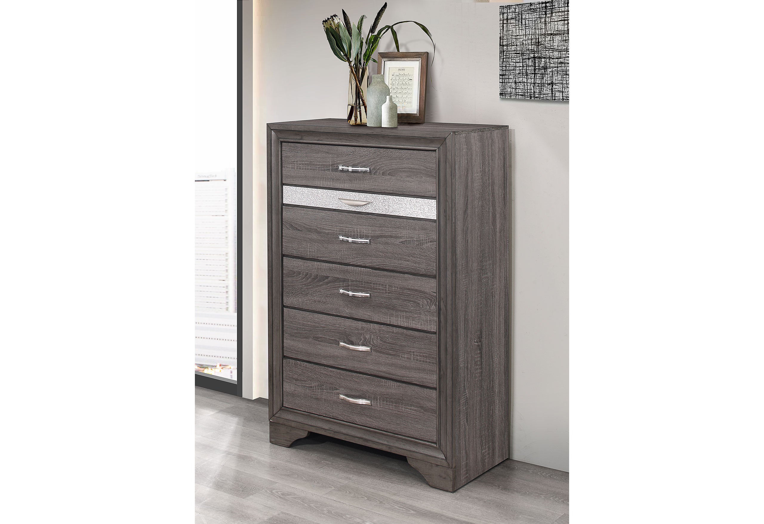 SEVILLE GREY CHEST