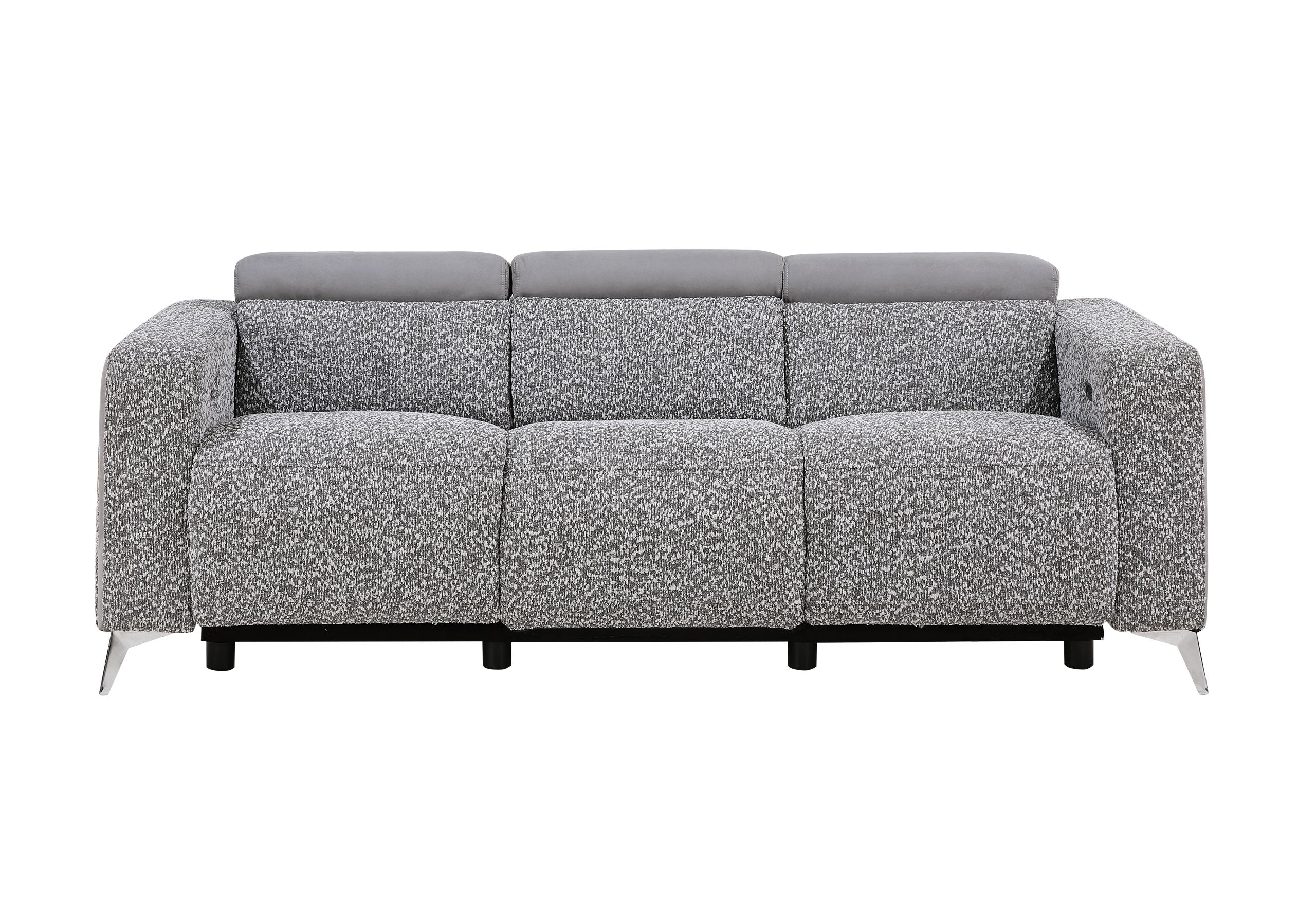 U8521 TAUPE/DARK GREY 36 POWER RECLINING SOFA