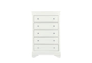 POMPEI METALLIC WHITE CHEST