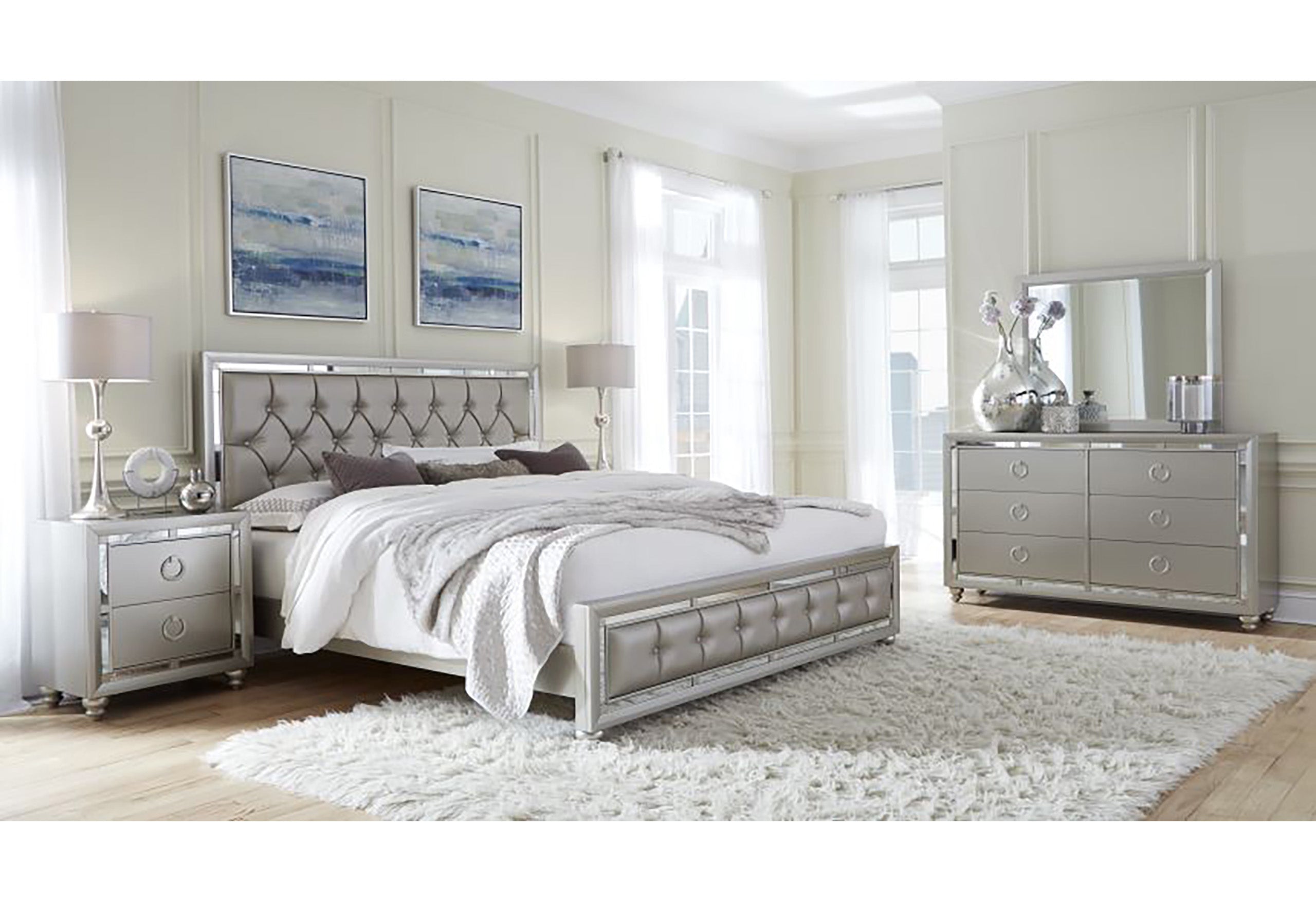 RILEY SILVER DRESSER