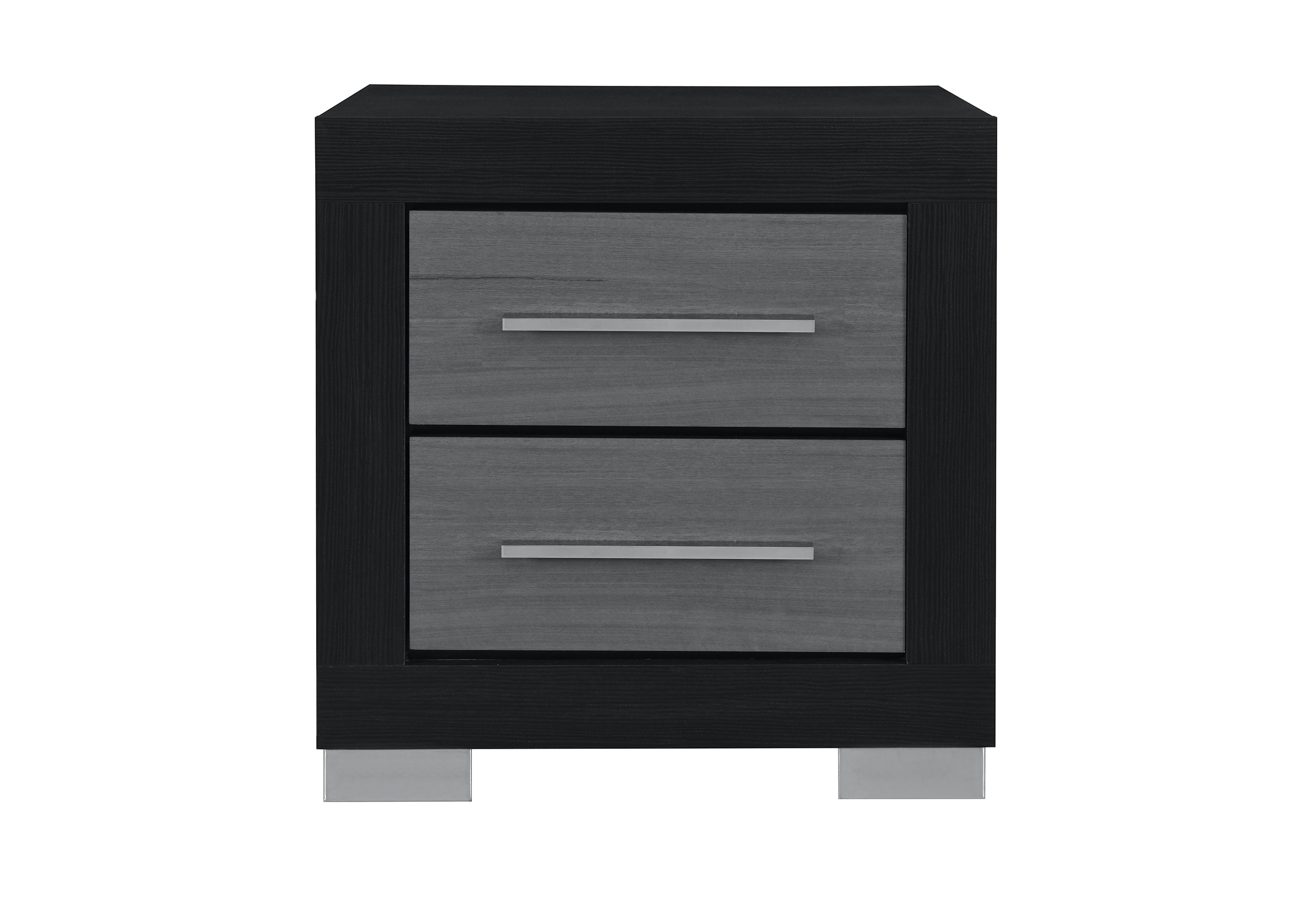 EMMA BLACK/GREY NIGHTSTAND