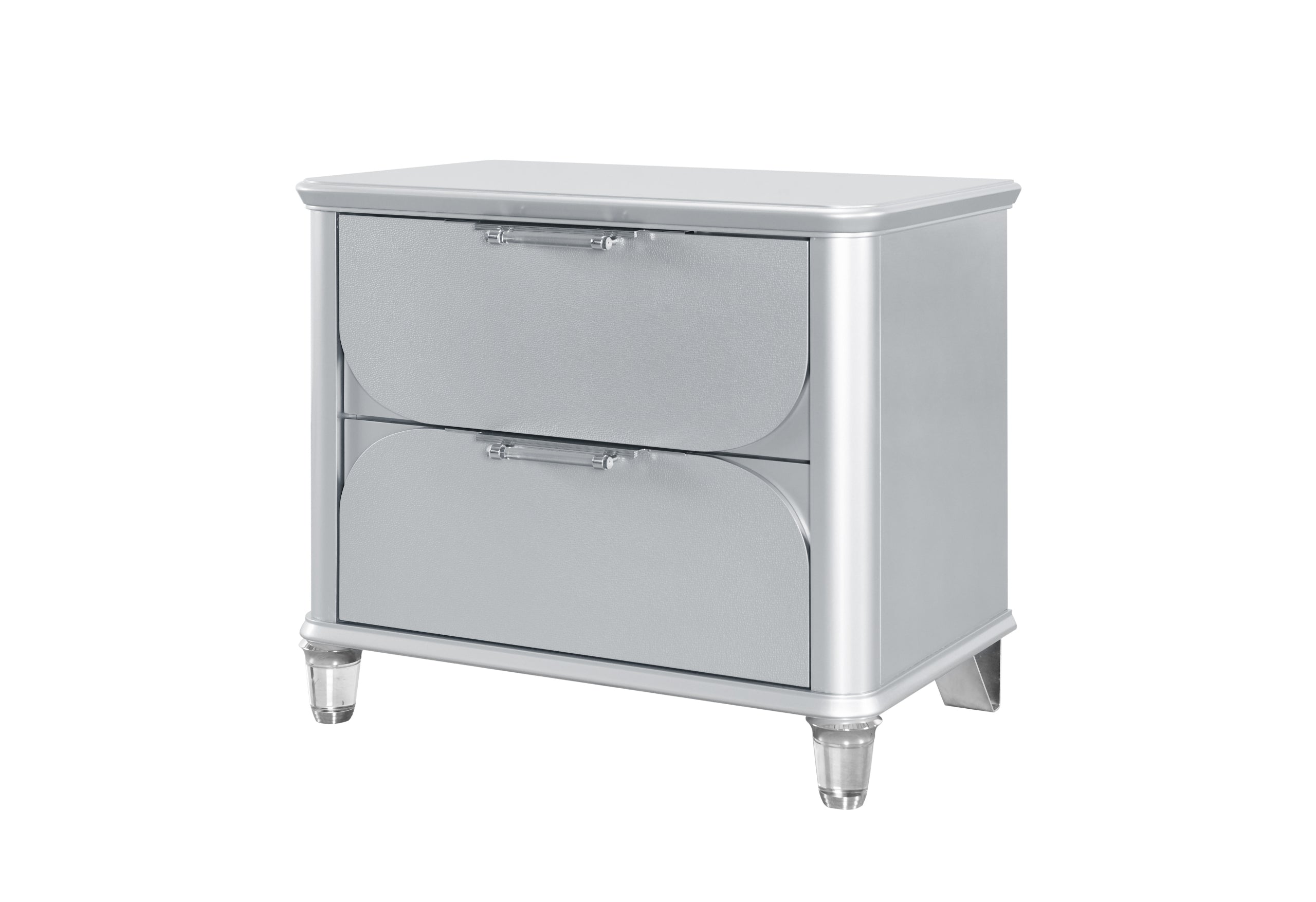 LANDO SILVER NIGHTSTAND