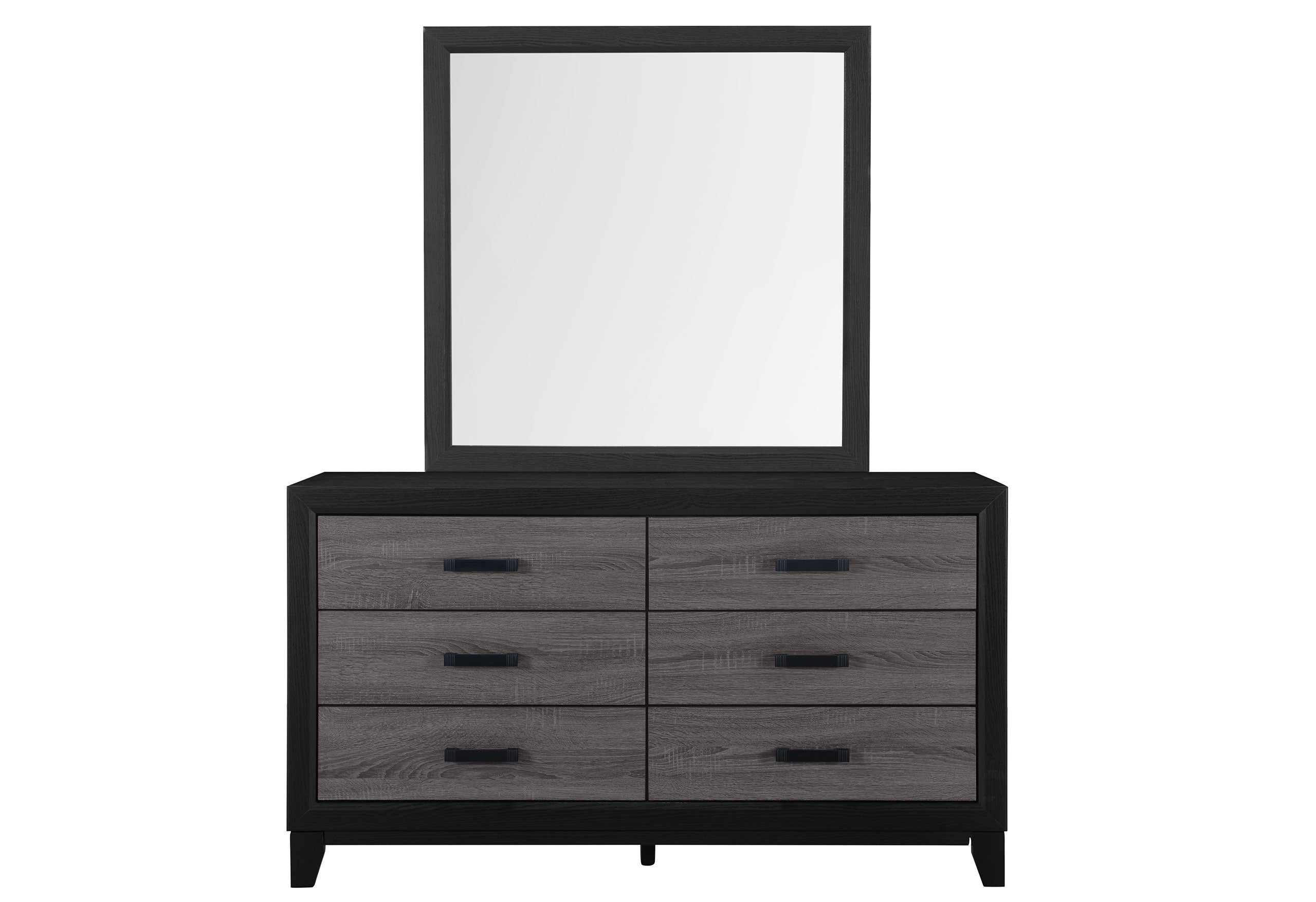 LISBON GREY AND BLACK DRESSER