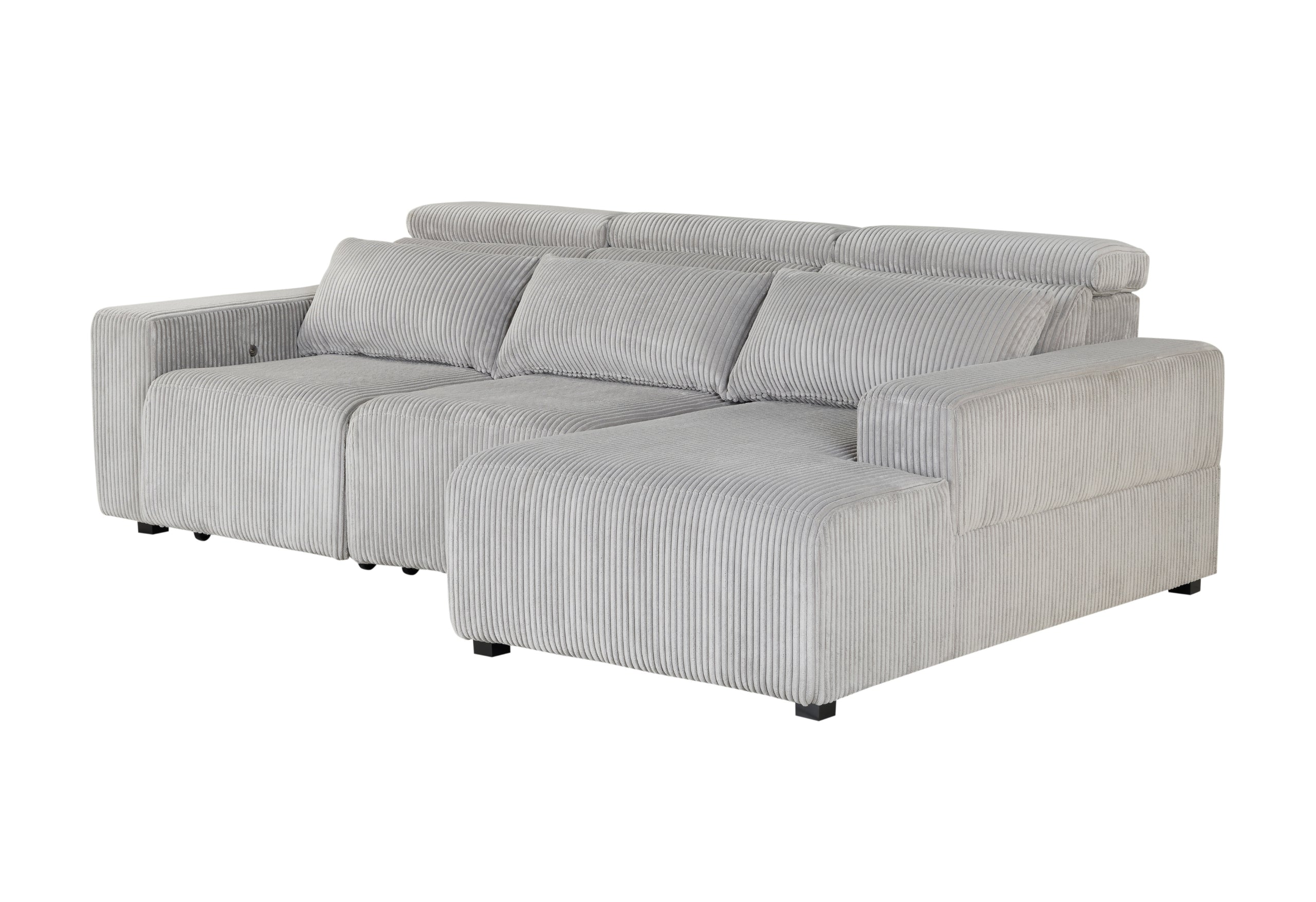 U5945 POWER ARMLESS RECLINER WITH 1 PILLOW