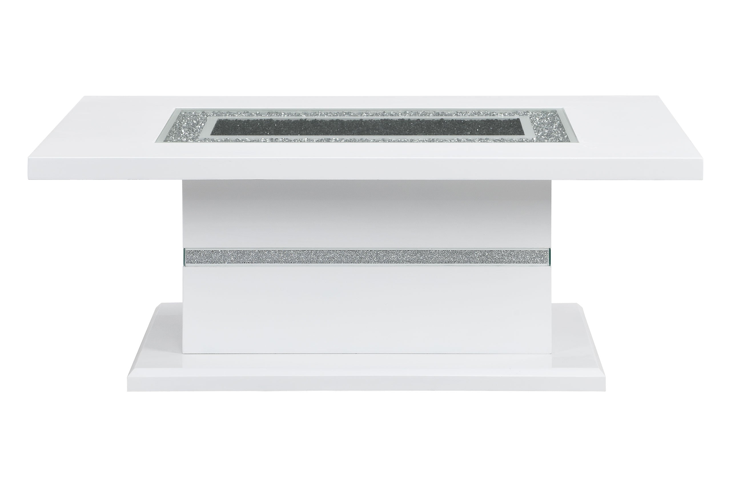 MONACO WHITE COFFEE TABLE