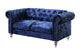 U9550 TERCIOPELO AZUL LS