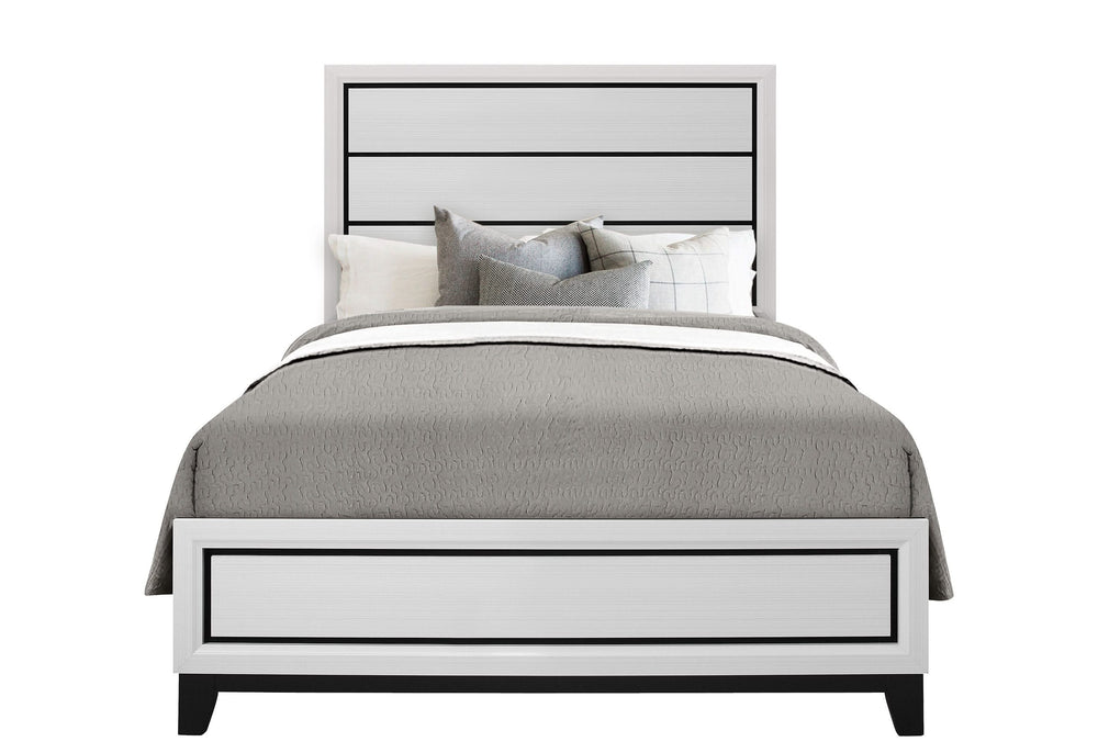 KATE WHITE FULL BED GROUP