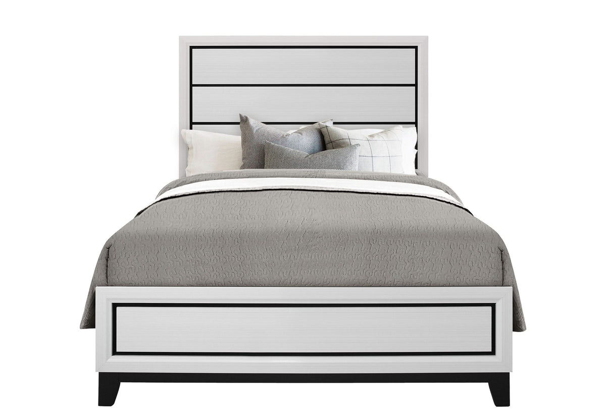 KATE WHITE FULL BED GROUP