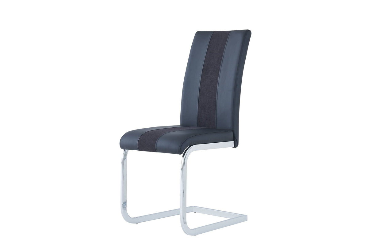 D915 BLACK DINING CHAIR