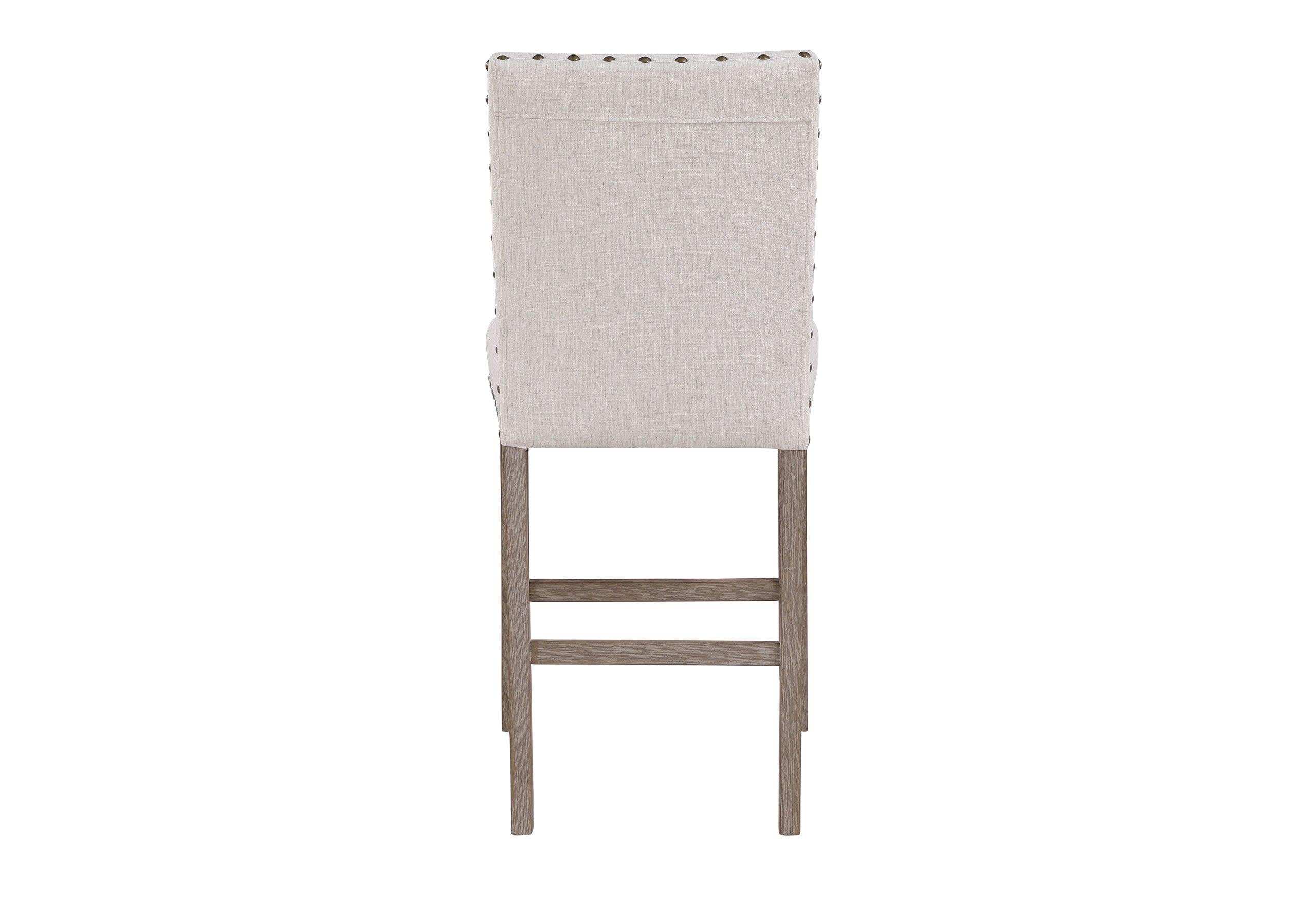 D1622 WHITE BAR STOOL