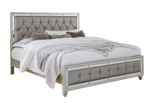 Cama King Riley Silver