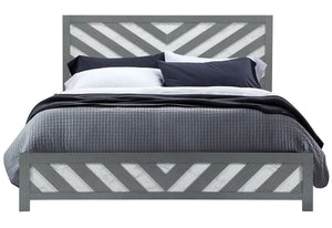 MICAH GREY KING BED