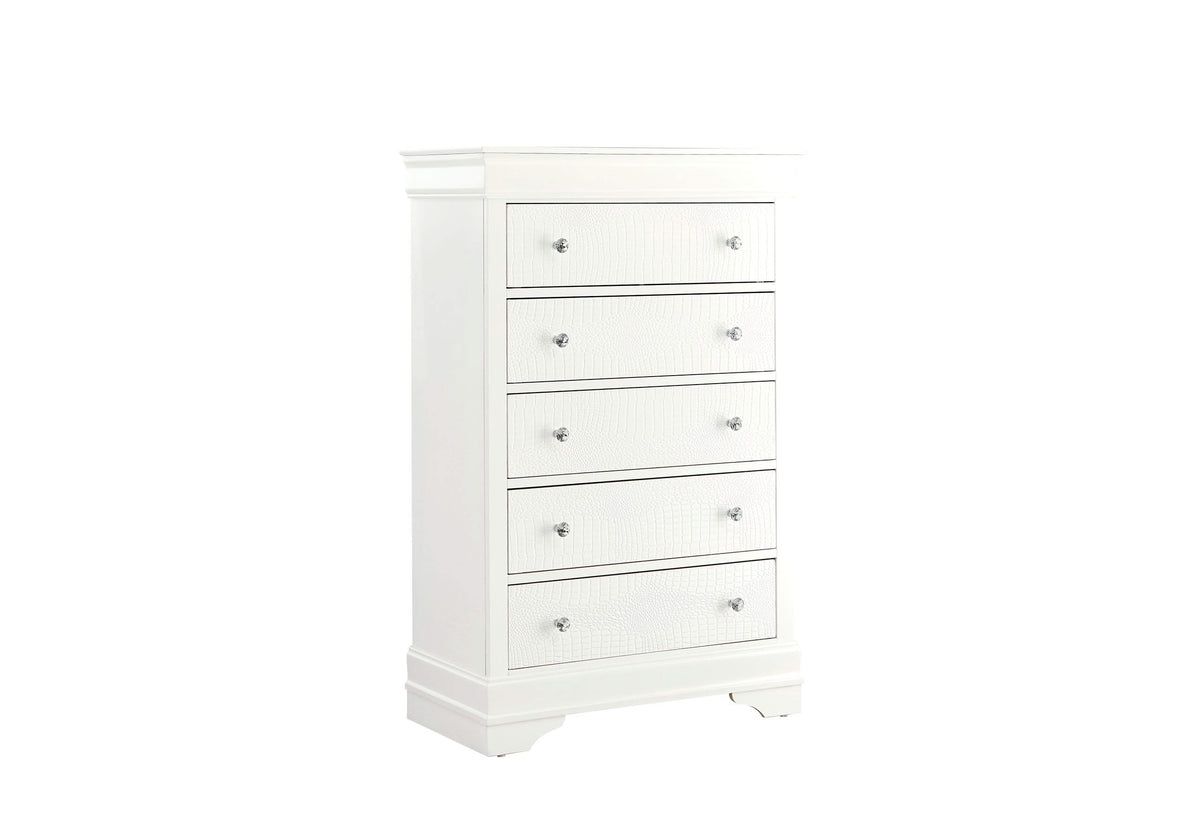 COFRE BLANCO METALIZADO POMPEI