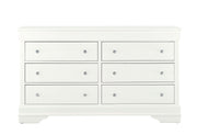 POMPEI METALLIC WHITE DRESSER