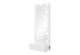 ELLA WHITE NARROW TALL MIRROR WITH LED