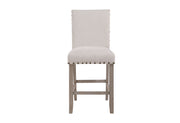 D1622 WHITE BAR STOOL