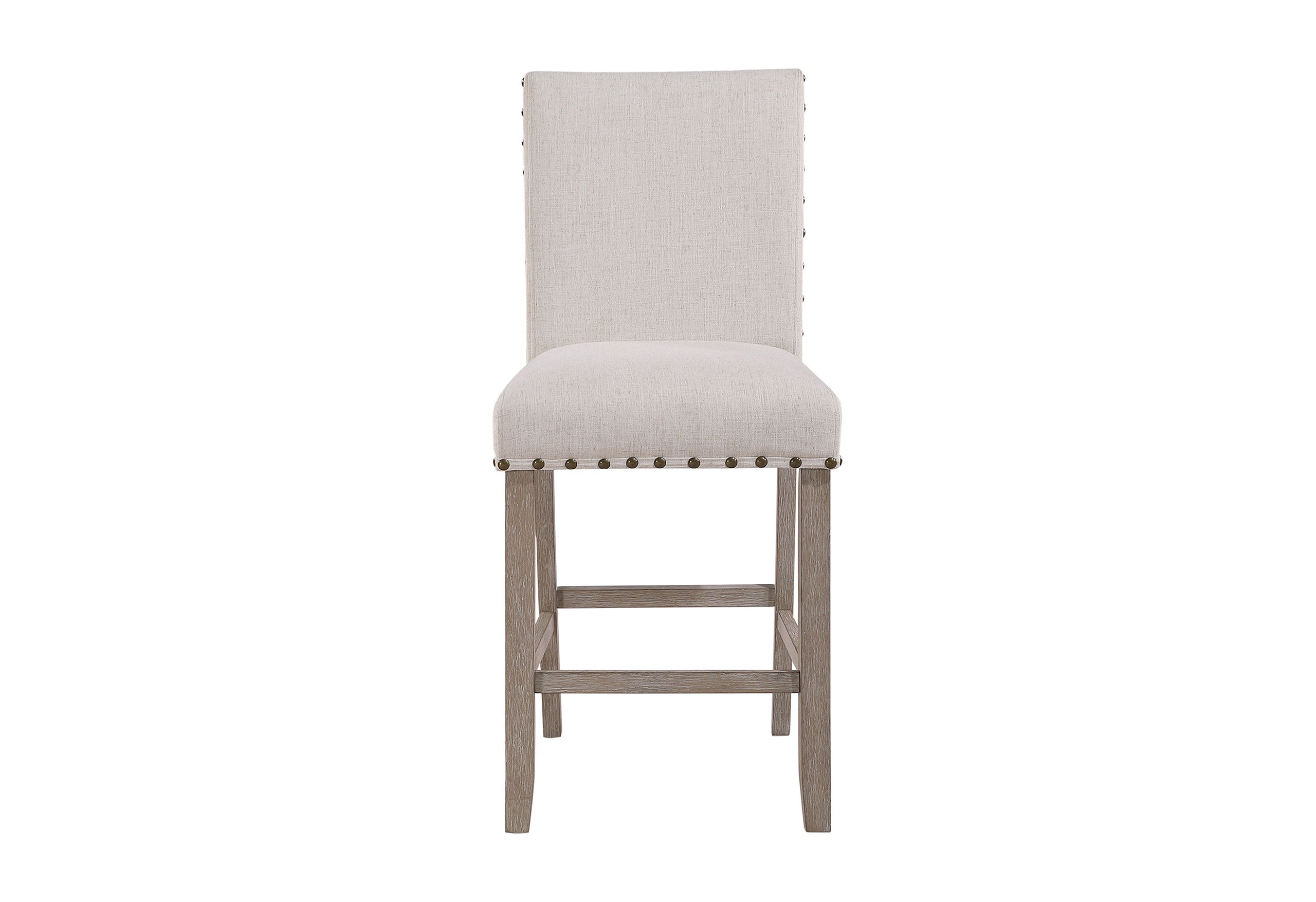 D1622 WHITE BAR STOOL