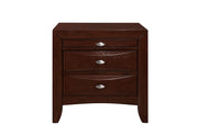 LINDA NEW MERLOT NIGHTSTAND