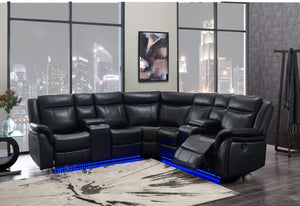 UM02 BLACK SECTIONAL WEDGE