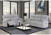 U8571 DOLPHIN POWER RECLINING SOFA/POWER CONSOLE RECLINING LOVESEAT