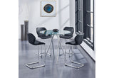 D1446 BLACK BAR STOOL
