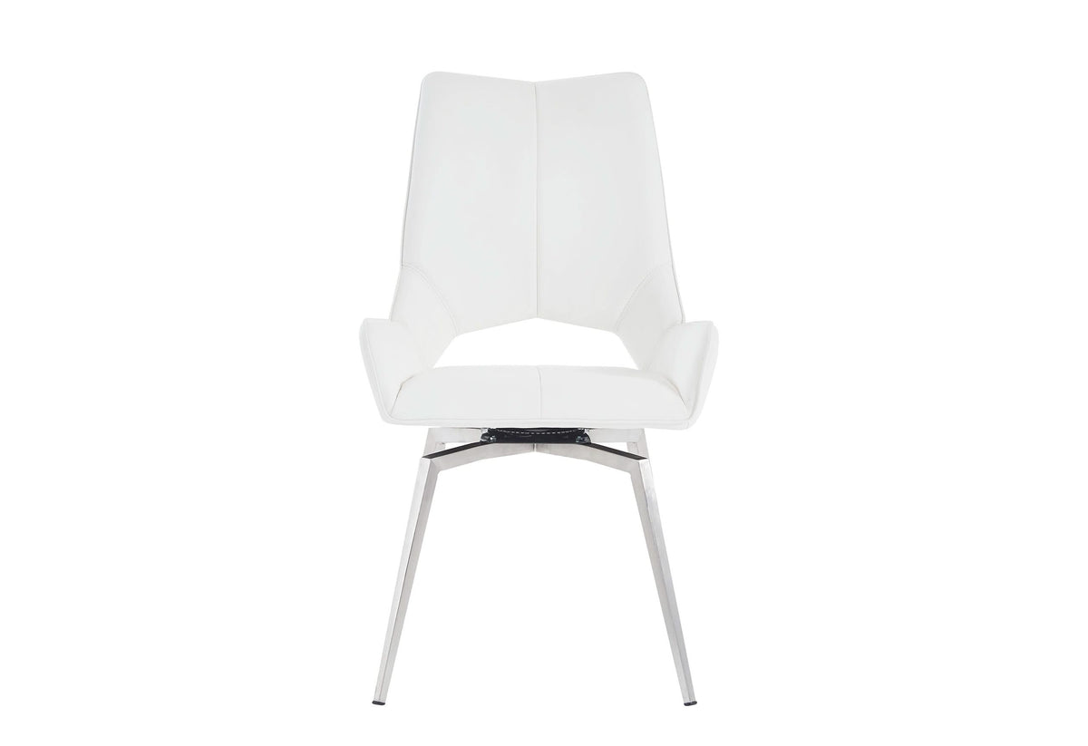 D4878 WHITE DINING CHAIR