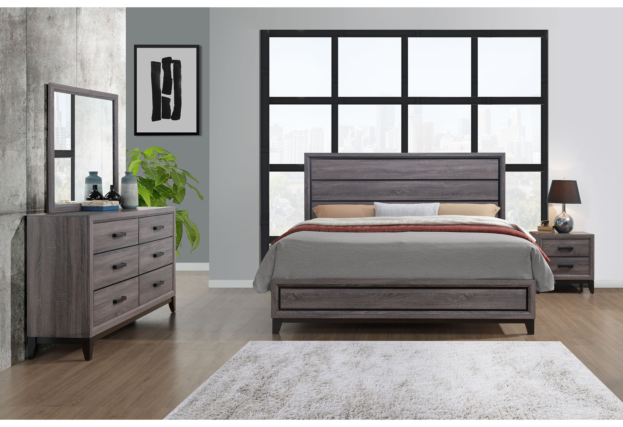 KATE FOIL GREY CHEST