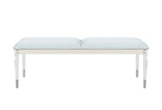 ORION GOLD BENCH WITH ACRYLIC LEGS